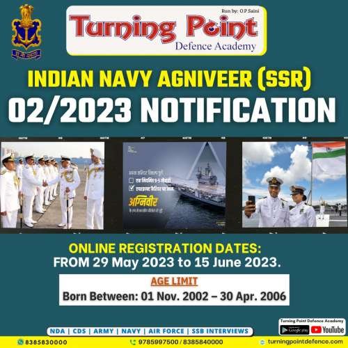 Indian Navy Sailor Agniveer Notification 2023