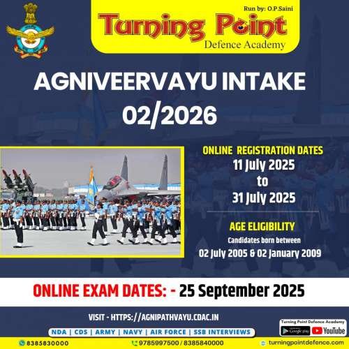 Airforce Agniveer Vayu 2 2026 Notification