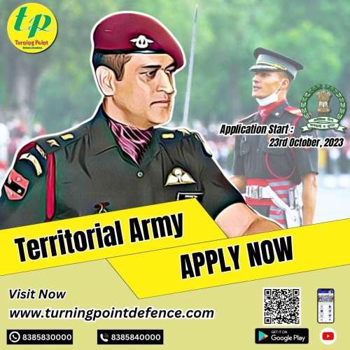 Territorial Army Officer 2023 